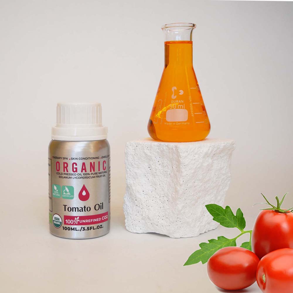 Tomato Oil organic cold pressed CO2 unrefined 100% pure nature 100ml